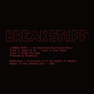 Break Stuff ASCII art cover